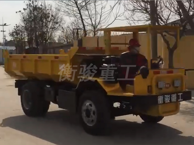  Mining dump truck