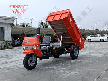 工程、工厂用电动三轮自卸车